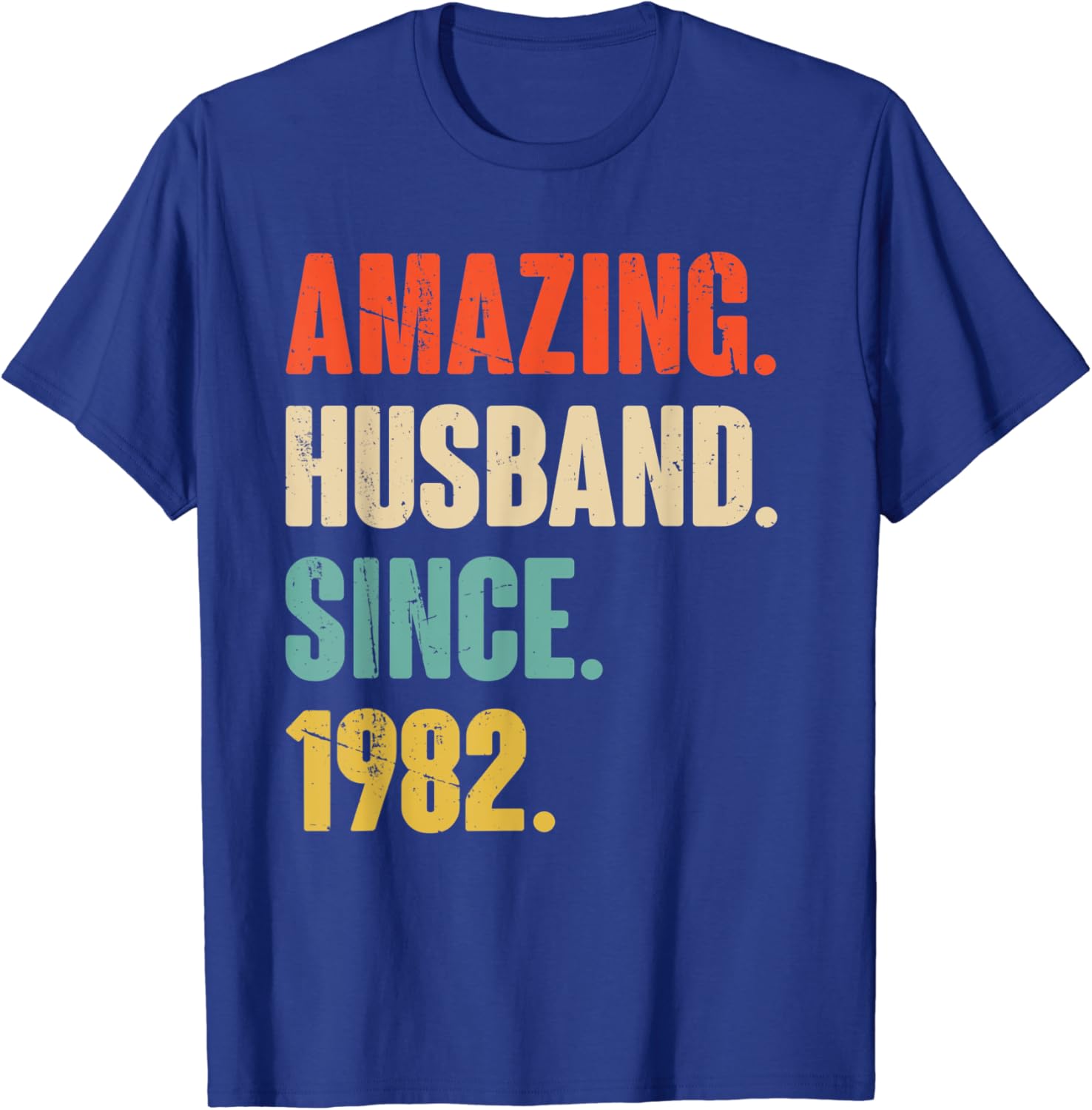 Amazing Husband Since 1982 – 40 Wedding Anniversary For Him T-Shirt